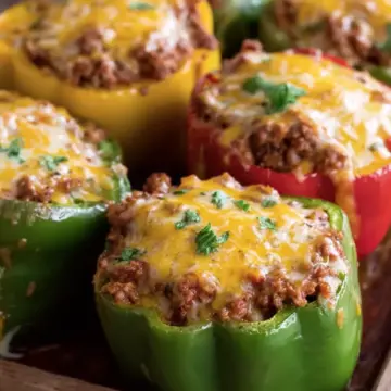 Taco Stuffed Peppers Mexican Recipe