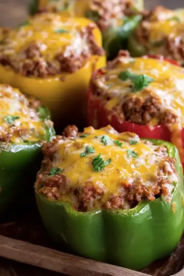 Taco Stuffed Peppers Mexican Recipe