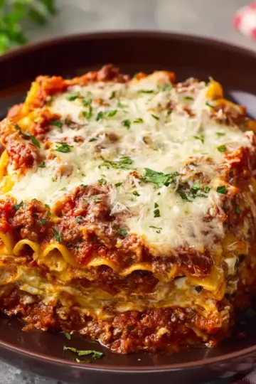 Easy Crockpot Lasagna