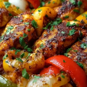 Flavorful Cajun Chicken with Sweet Bell Peppers