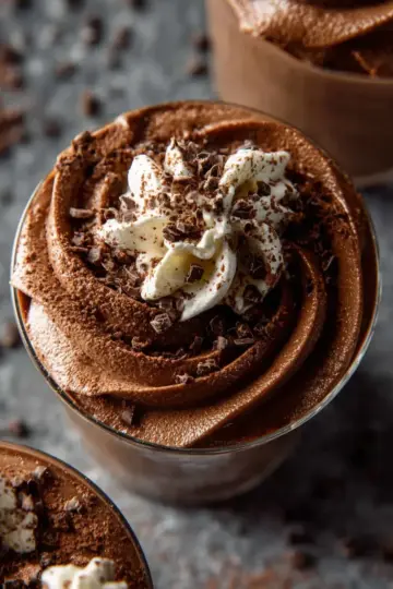 Easy Espresso Chocolate Mousse