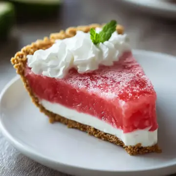 Delightful Watermelon Pie