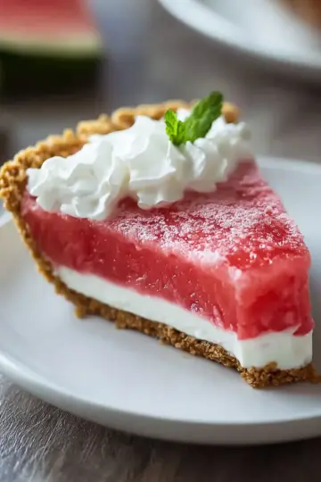 Delightful Watermelon Pie