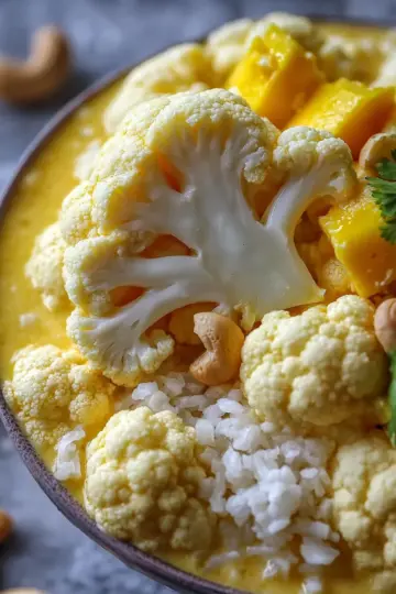Irresistible Cauliflower Cashew Mango