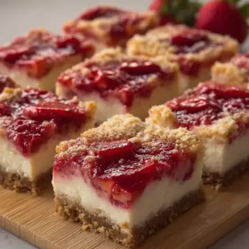 Strawberry Cheesecake Bars