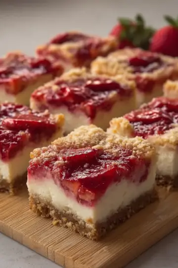 Strawberry Cheesecake Bars