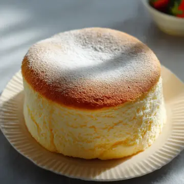 Japanese souffle cake