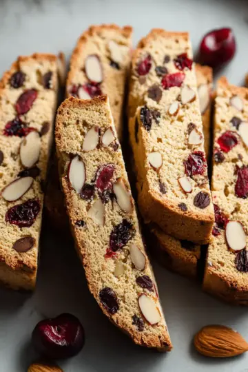 Cherry Almond Biscotti