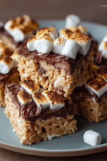 S’mores Rice Krispies Treats