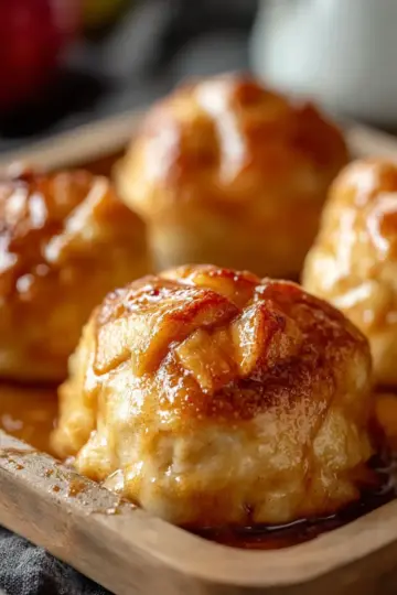 Delightful Homemade Apple Dumplings