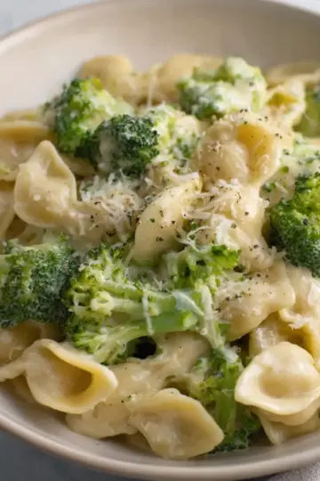 Creamy Broccoli Pasta Quick Easy Comfort Dinner