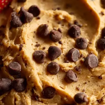 Chocolate Chip Chickpea Cookie Dough