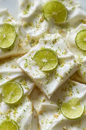 Delicious Key Lime Pie Yogurt Bark