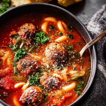 Italian Meatball Soup