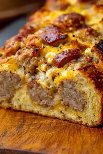 Sausage And Cheese Bread