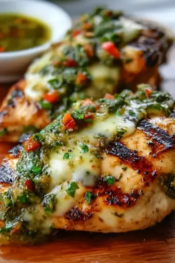 Flavor-Packed Grilled Salsa Verde Chicken with Pepper Jack Cheese