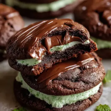 Chocolate Mint Cookies
