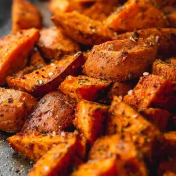 Crispy Roasted Sweet Potatoes